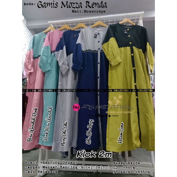 AM | Gamis Mozza Renda
