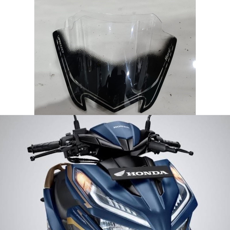 Windshield Visor New Vario 125 2022 - Black Series
