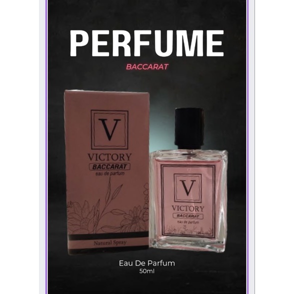 Parfum - Parfum Victory - eau de parfum - minyak wangi kemasan 50ml