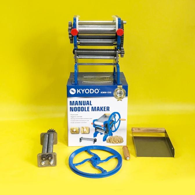 MESIN GILINGAN MIE MANUAL KYODO KMN-150 / CETAK MIE / NOODLE MAKER