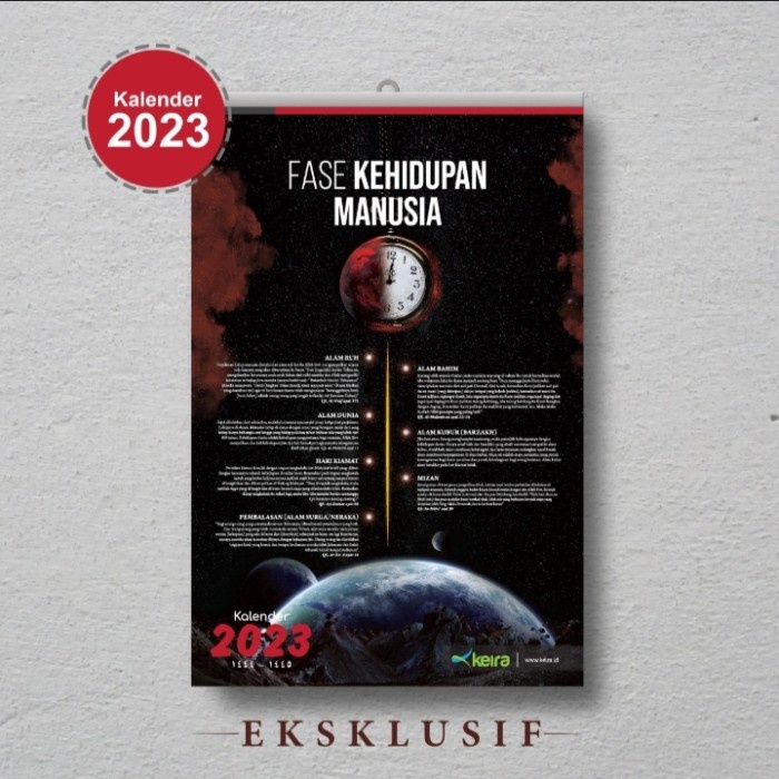 

ORI kalender dinding tahun 2023 dengan kisah islami penerbit Keira
