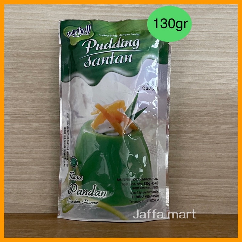 NUTRIJELL Pudding Susu / Santan / Lapis dengan GULA ASLI - Aneka MACAM dan RASA