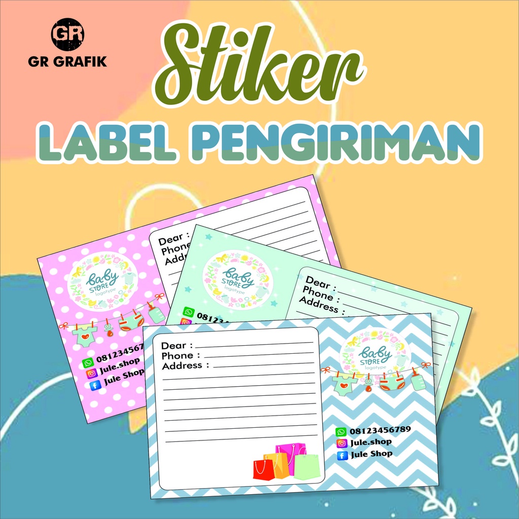 

Stiker Pengiriman / Stiker Label Pengiriman / Stiker Pengiriman Olshop