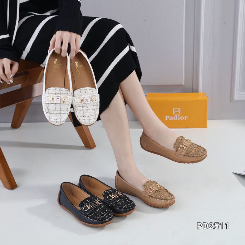 RECOMEND!! Padior Original Flat Shoes Mules Rubber Nilon PD2511