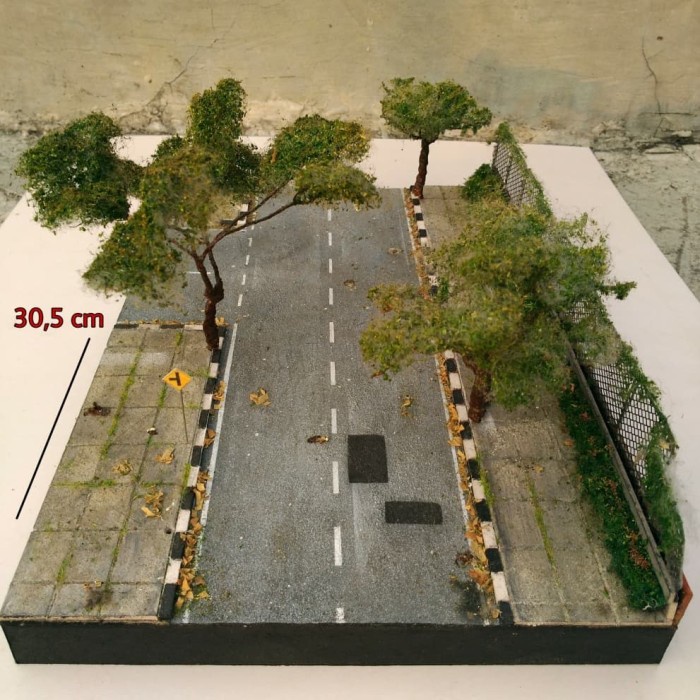 Miniatur / Diorama / Maket Jalanan Raya