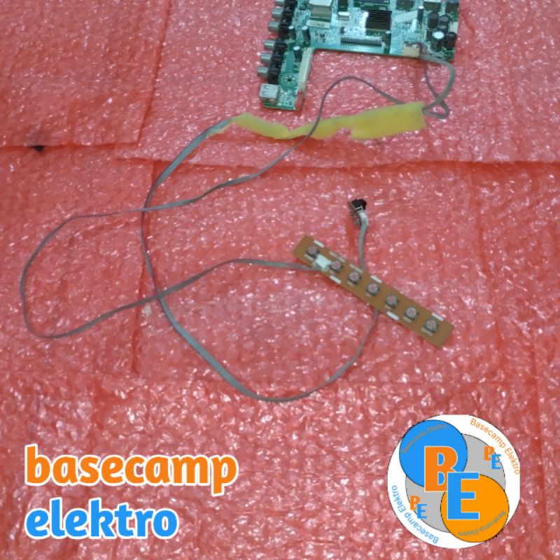 Modul Pcb Sensor Tombol TV LED POLYTRON PLD32D120 Sensor TV LED POLYTRON PLD 32D120 Tombol TV LED PO