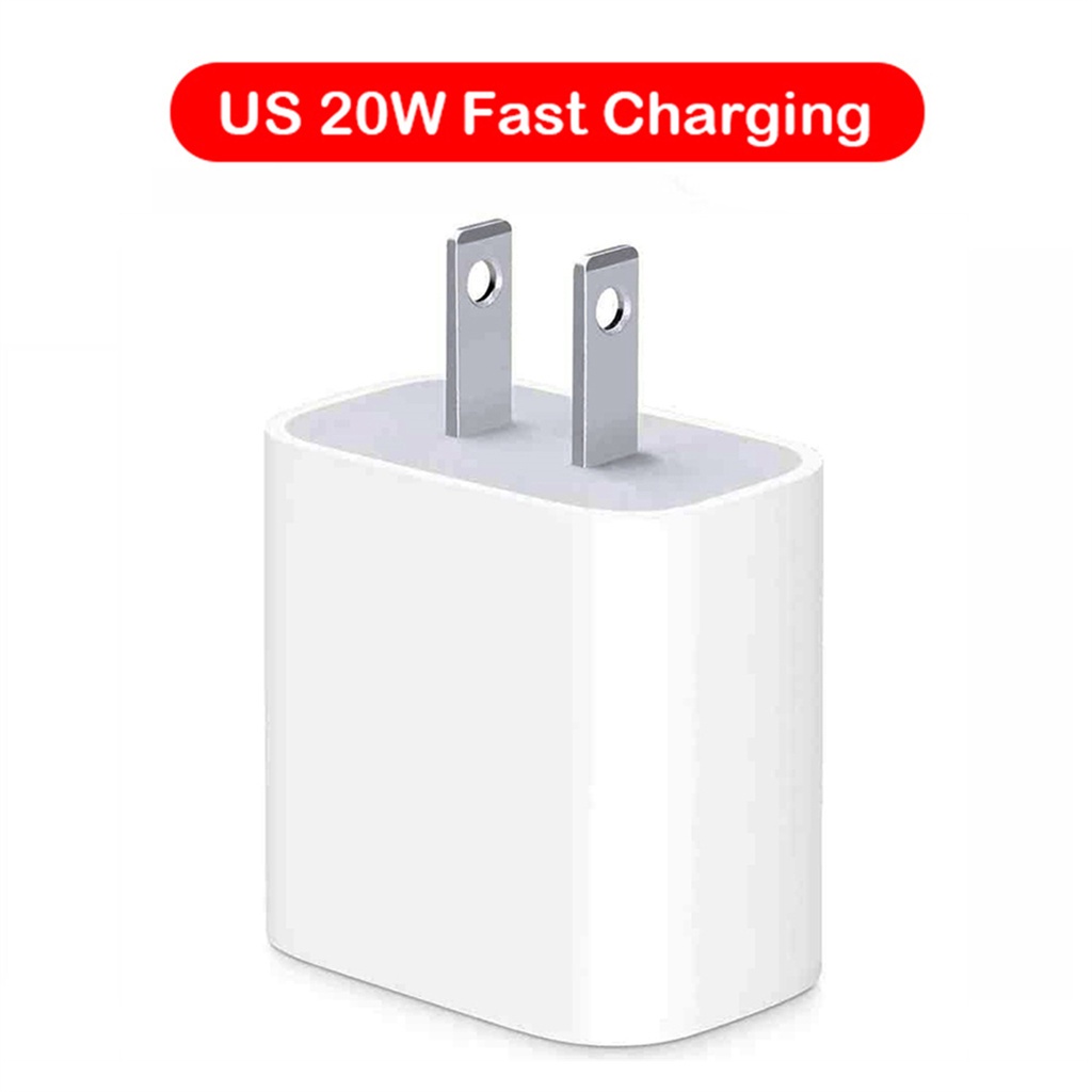 2in1 USB C PD 20W Fast Charger Untuk Apple iPhone 14 13 12 11 Por XS Max Mini X XR SE iPad Air Type C Kabel Pengisian Cepat