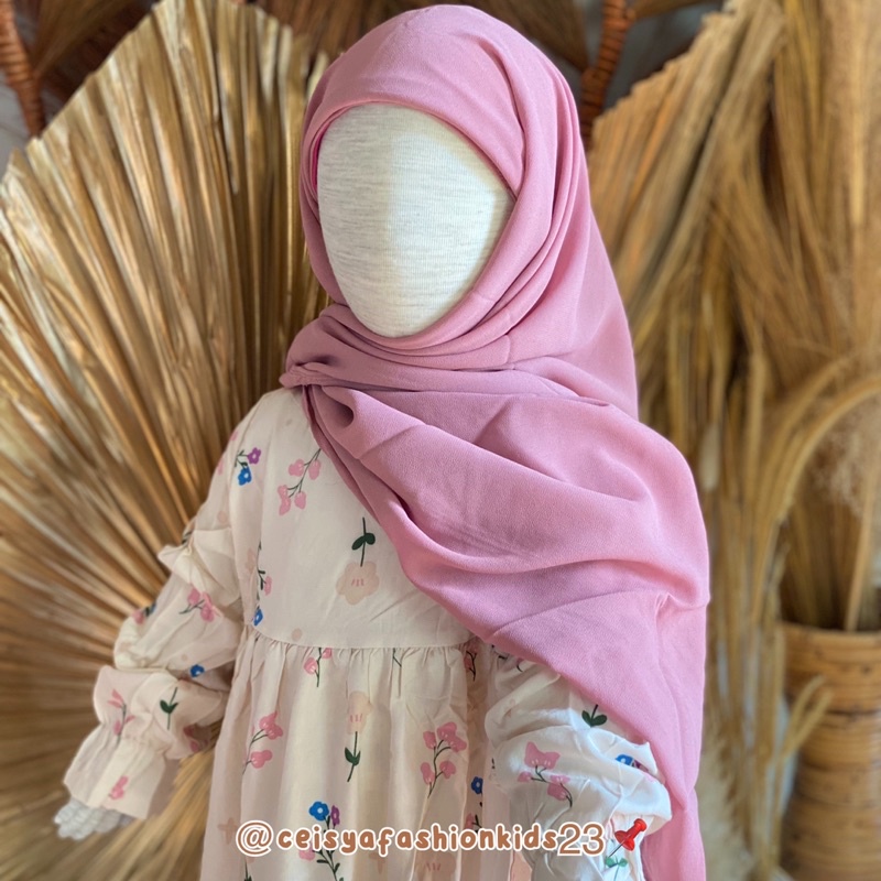 CEISYAFASHIONKIDS HIJAB INSTAN BABY / SEGITIGA INER HIJAB ANAK