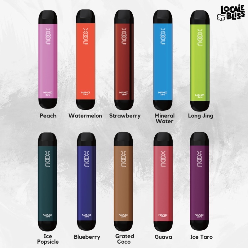 XOOU NANO ZERO Disposable Vape Bar NonNicotine - 300 Puffs