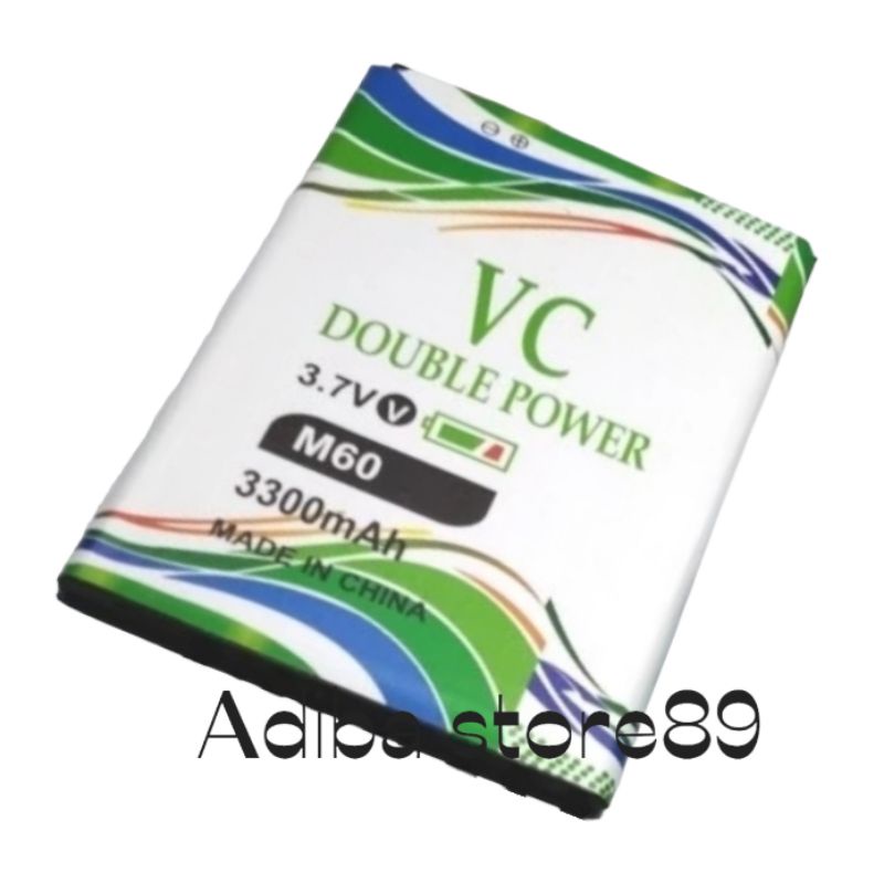 Baterai Batre VC Evercoss M60 Double Power Battery