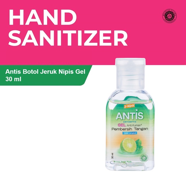 ANTIS GEL HAND SANITIZER 30 ML ORIGINAL