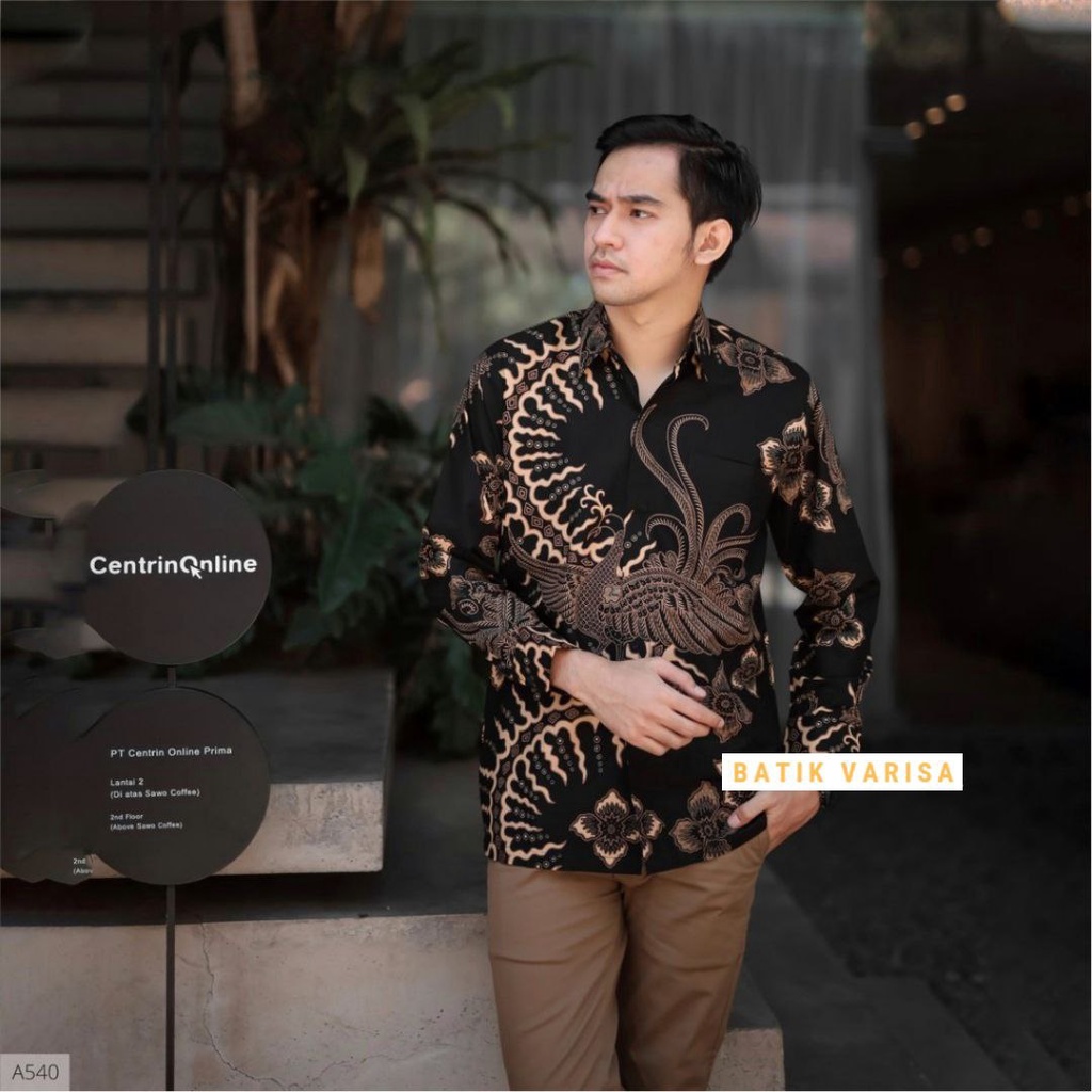 TERBARU Baju Batik Pria Gus Azmi Syubbanul Muslimin Hadroh Azzahir Santri Muslim M L XL XXL Modern Lengan Panjang