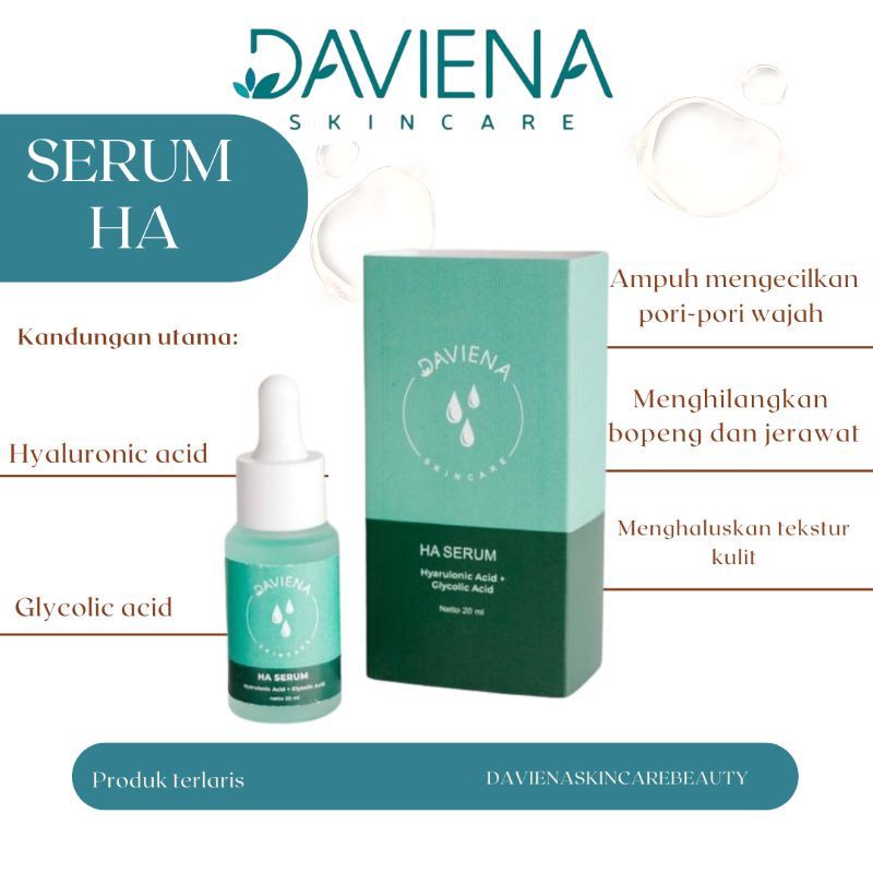 DAVIENA SKINCARE SERUM AHA (SERUM BOPENG)