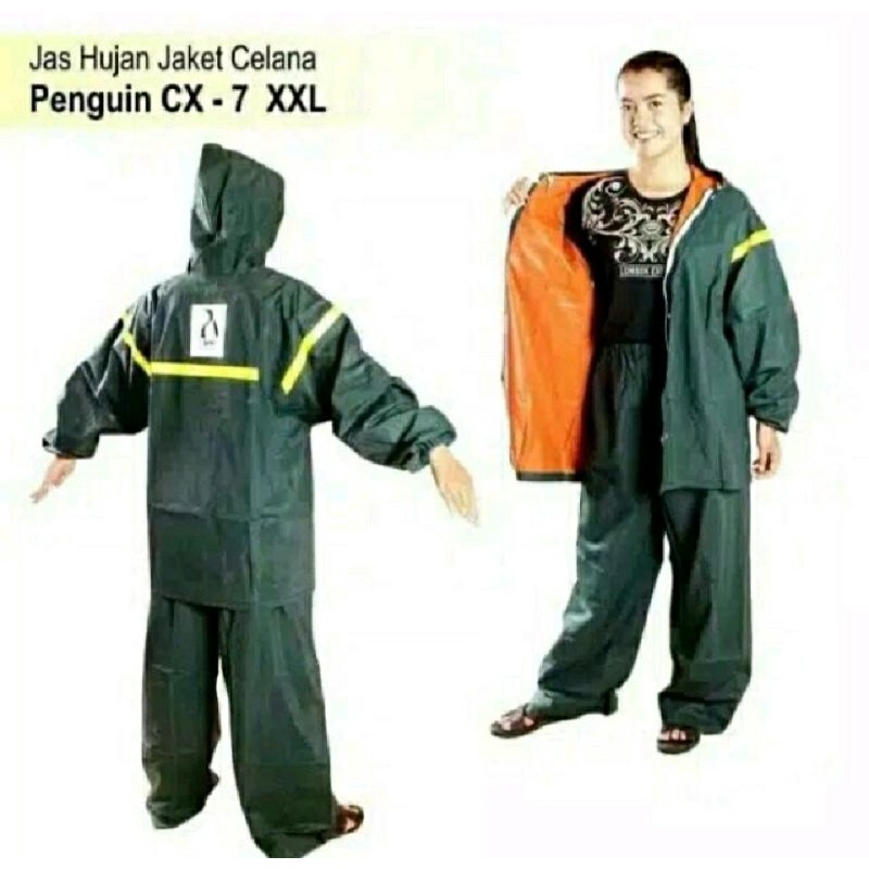 Jas Hujan Penguin CX7 jaket celana