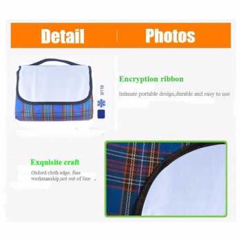 Matras Camping Lipat Oxford Waterproof Picnic Blanket 1.5x2 m / Tikar Piknik Camping Traveling Outdoor Anti Air Tebal Motif Kotak Kotak / Alas Piknik Lipat Aesthetic Waterproof Multifungsi / Matras Tikar Tiker Alas Piknik serbaguna Termurah Berkualitas