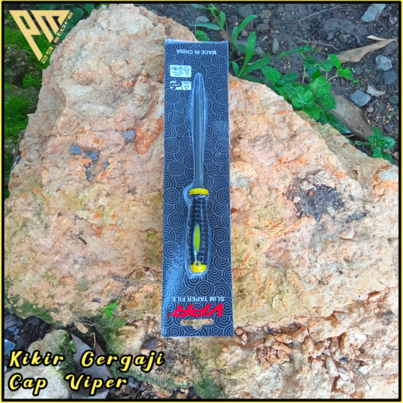 Kikir gergaji cap viper - kikir pengasah gergaji kualitas import - kikir gergaji kayu - kikir