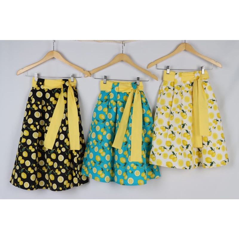 Rok Panjang Anak-Anak Perempusn Motif Lemon