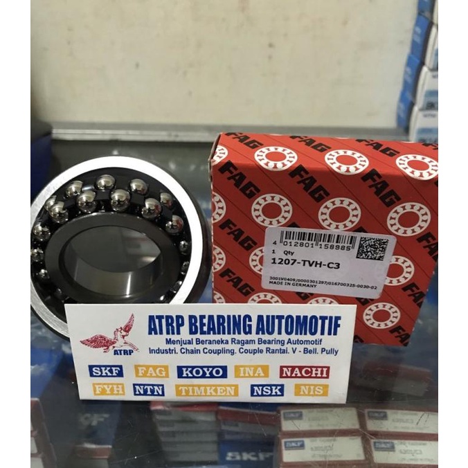 BEARING KRUK AS 1207 / 6207 DOUBEL PELOR FAG ORI GERMANY 35X72X17