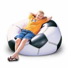 sofa angin soccer ball intime sepak bola tiup inflate jumbo besar