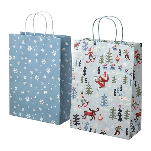 

Kantong Natal Paper Bag Christmas Kantong Hadiah Free Sticker