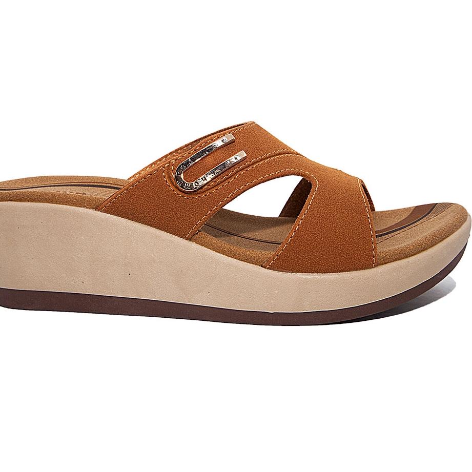 Siap Kirim Homyped Ayana N65 Sandal Wedges Wanita