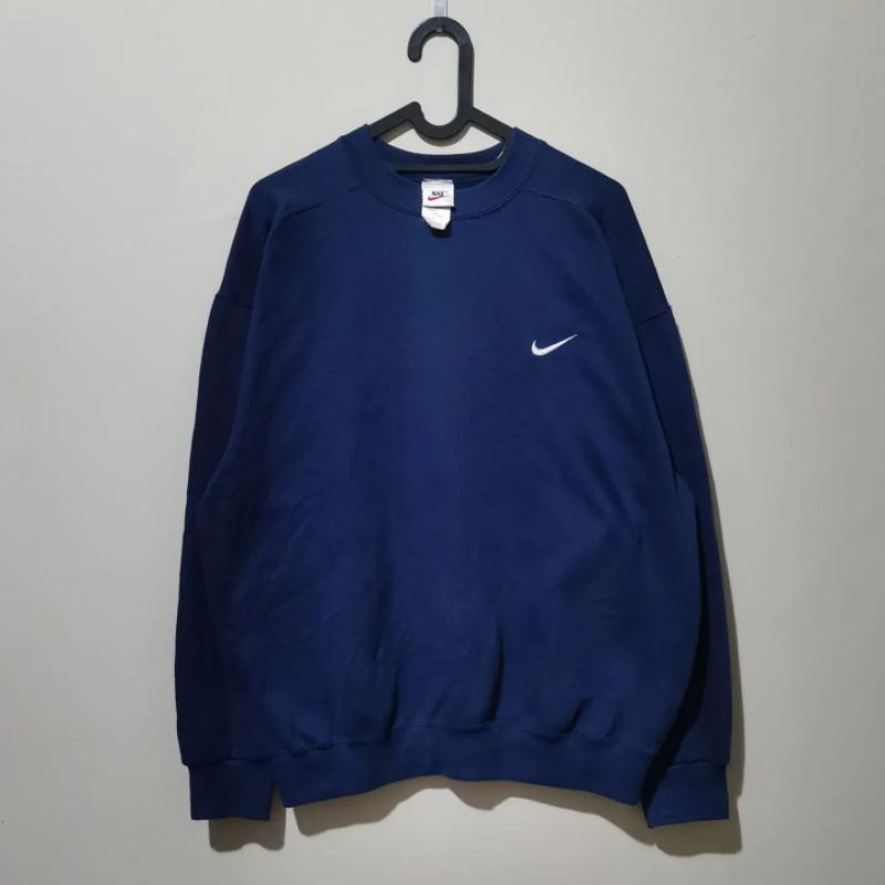 Crewneck Nike Navy Vintage 90s