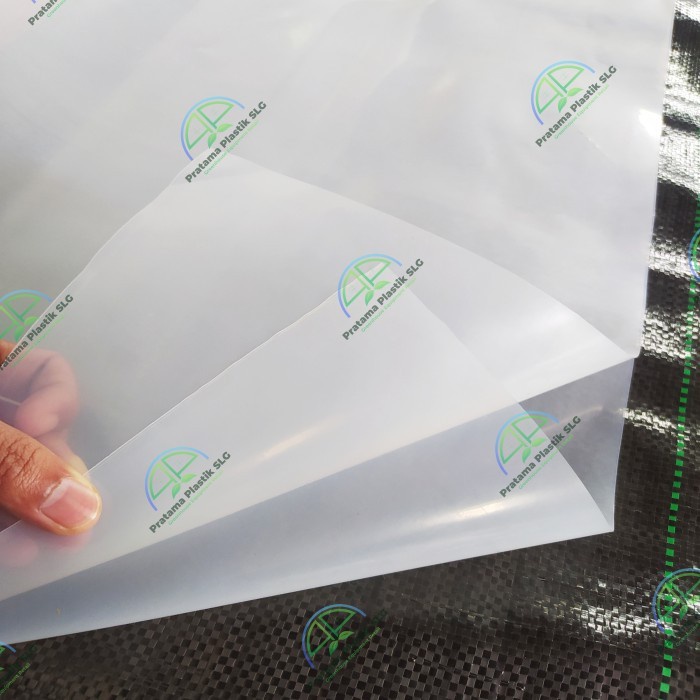 Plastik UV Lebar 8 Meter 200 Mikron Eceran