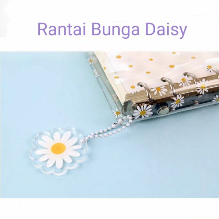 

BINDER A6 BUNGA MOTIF DAISY 6 RING