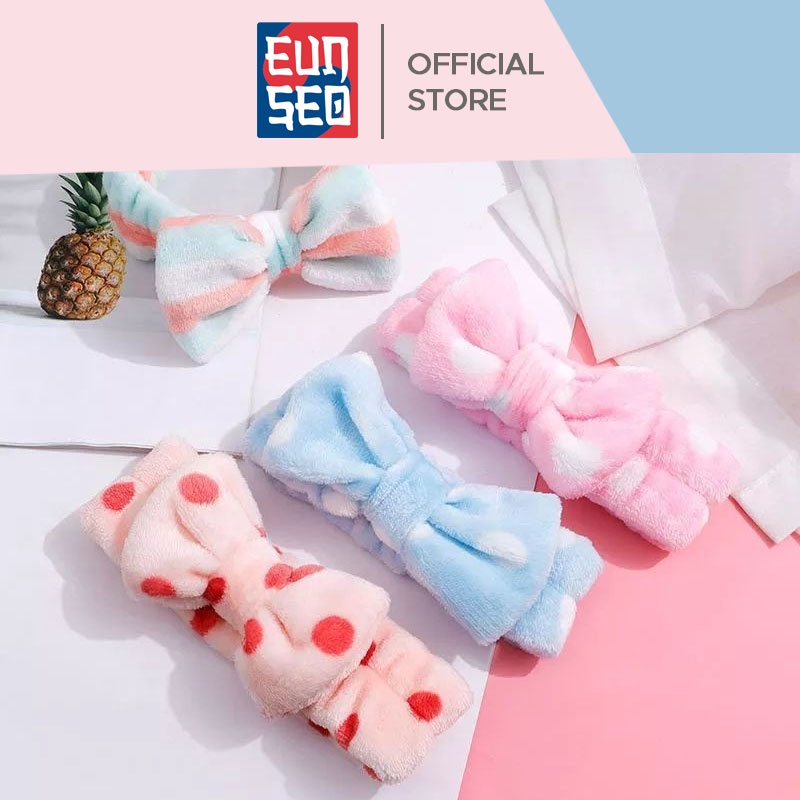 EUNSEO Bando Bulu Fashion Korea Lucu Bando Masker Bandana Cuci Muka Premium