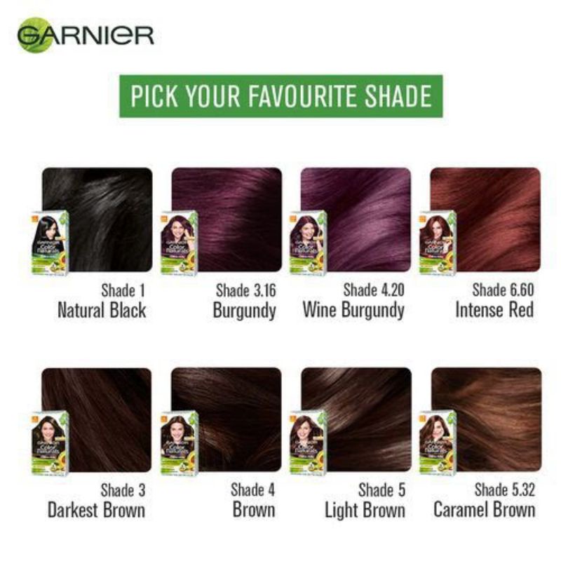 Garnier Color Naturals 20ml+20g Pewarna Rambut