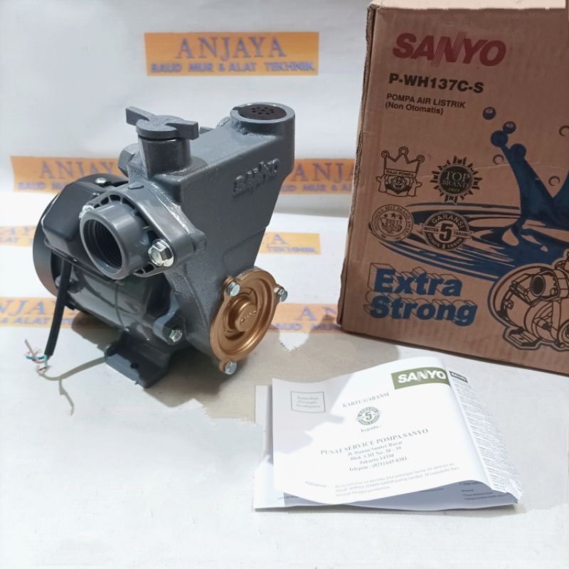 SANYO P-WH 137C-S Pompa Air Listrik ( NON Otomatis )