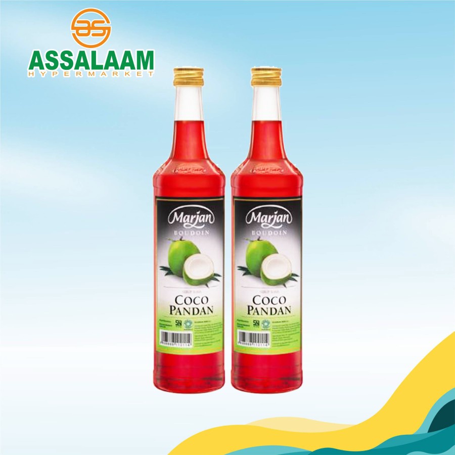 

MARJAN SPECIAL SYRUP COCOPANDAN 460ML /BTL