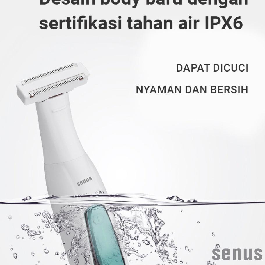 Diskon Heboh--Senus alat cukur elektrik bulu ketiak, rambut, bulu/rambut kemaluan, kumis shaver pria
