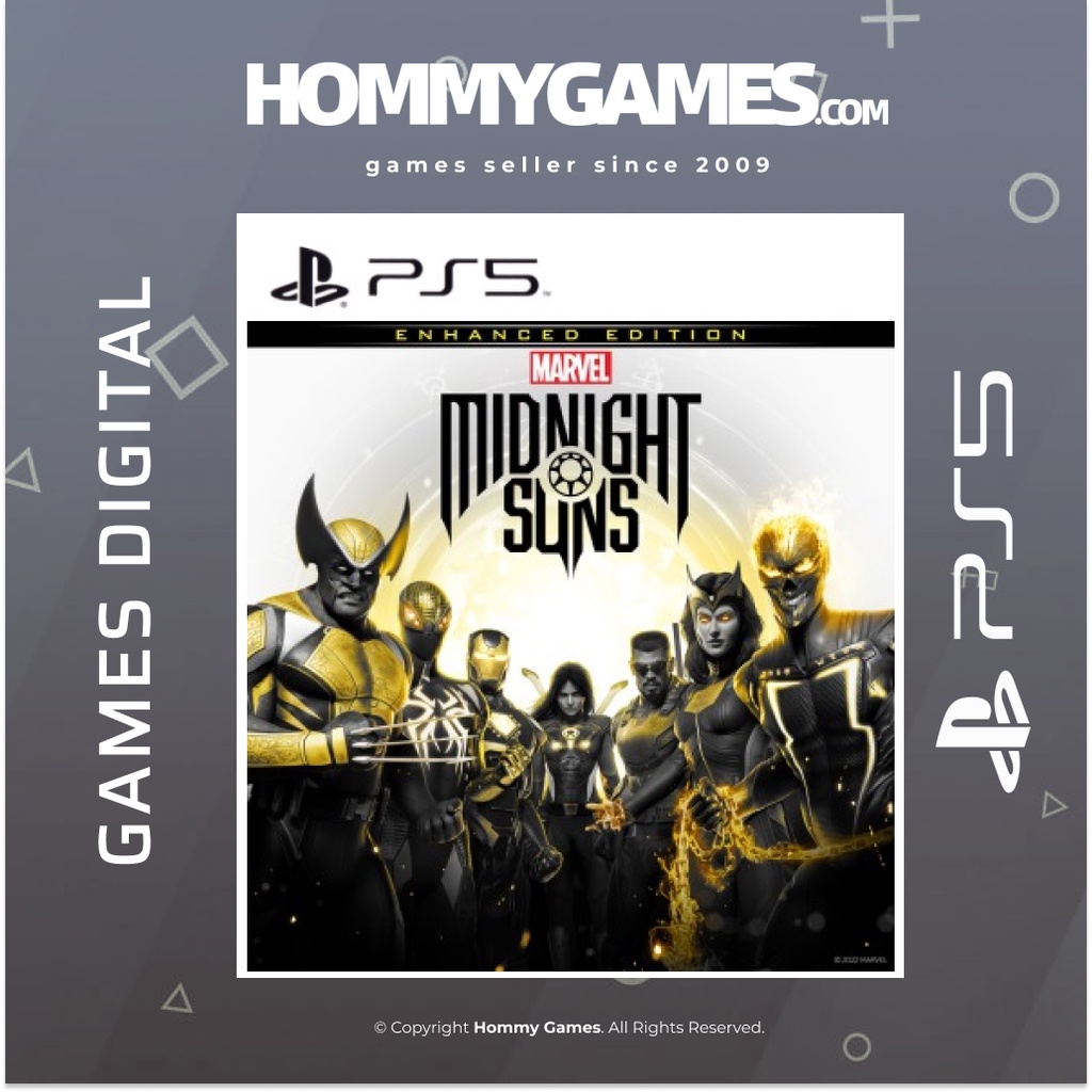 Marvels Midnight Suns PS5 Digital Games