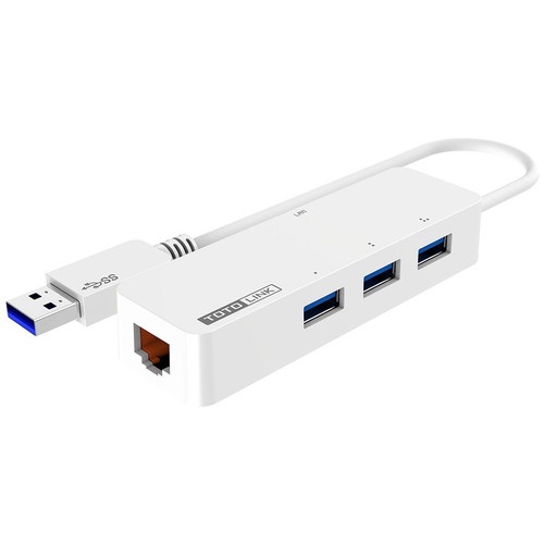 Totolink U1003 USB 3.0 with 3-Port Hub and LAN Ethernet Adapter N