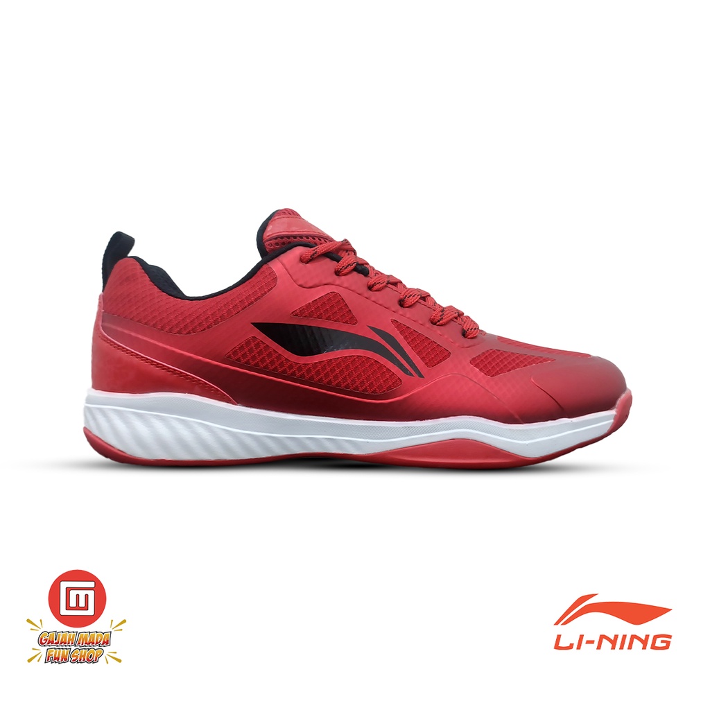 SEPATU BADMINTON LI-NING ULTRA PRO AYTR056-2 - BLACK/RED