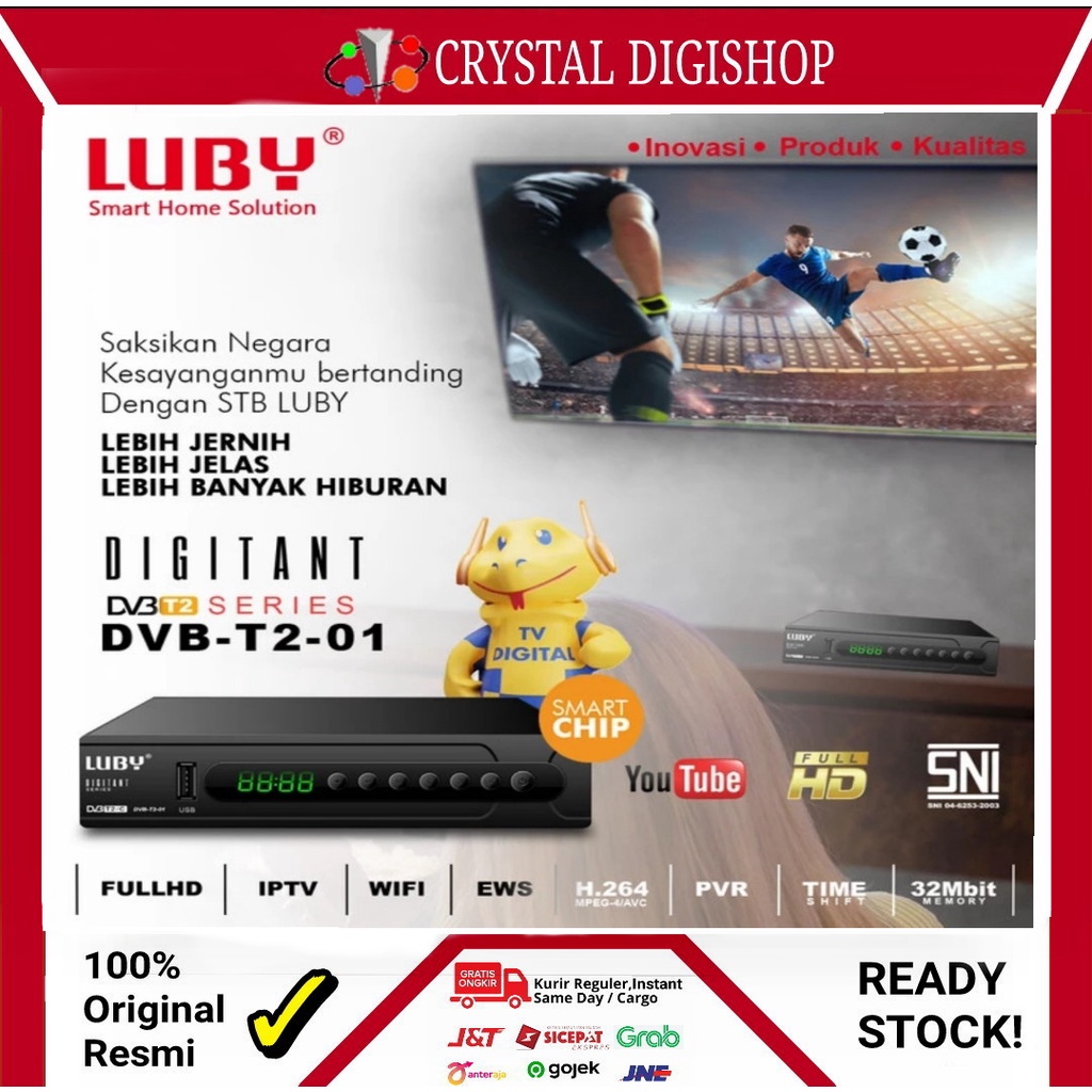Set Top Box Luby DVB-T2-01