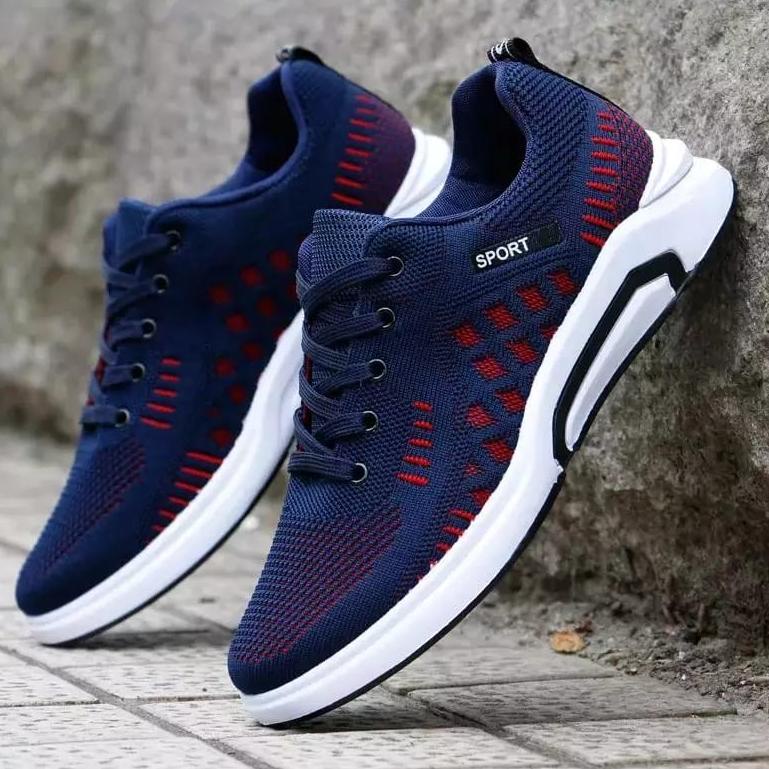 Etalase-E45E➸| Sepatu Pria Sneakers Sport / Sepatu Running Pria / Sepatu Sporty MK trending