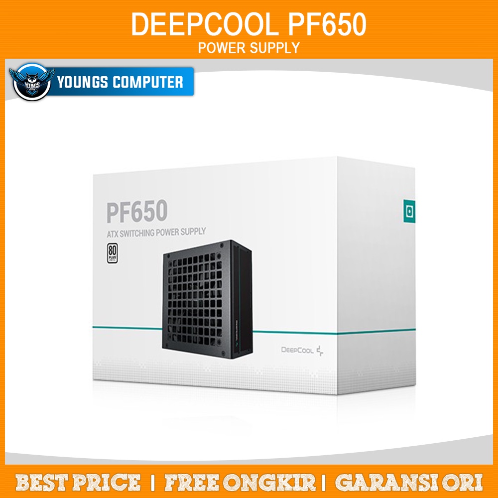PSU DEEPCOOL PF650 | 650W 80+ Sleeve Cable
