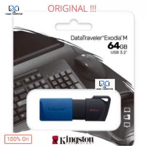 ORIGINAL FD Kingston DataTraveler Exodia M 64GB - Flashdisk 64 GB DTXM USB 3.2