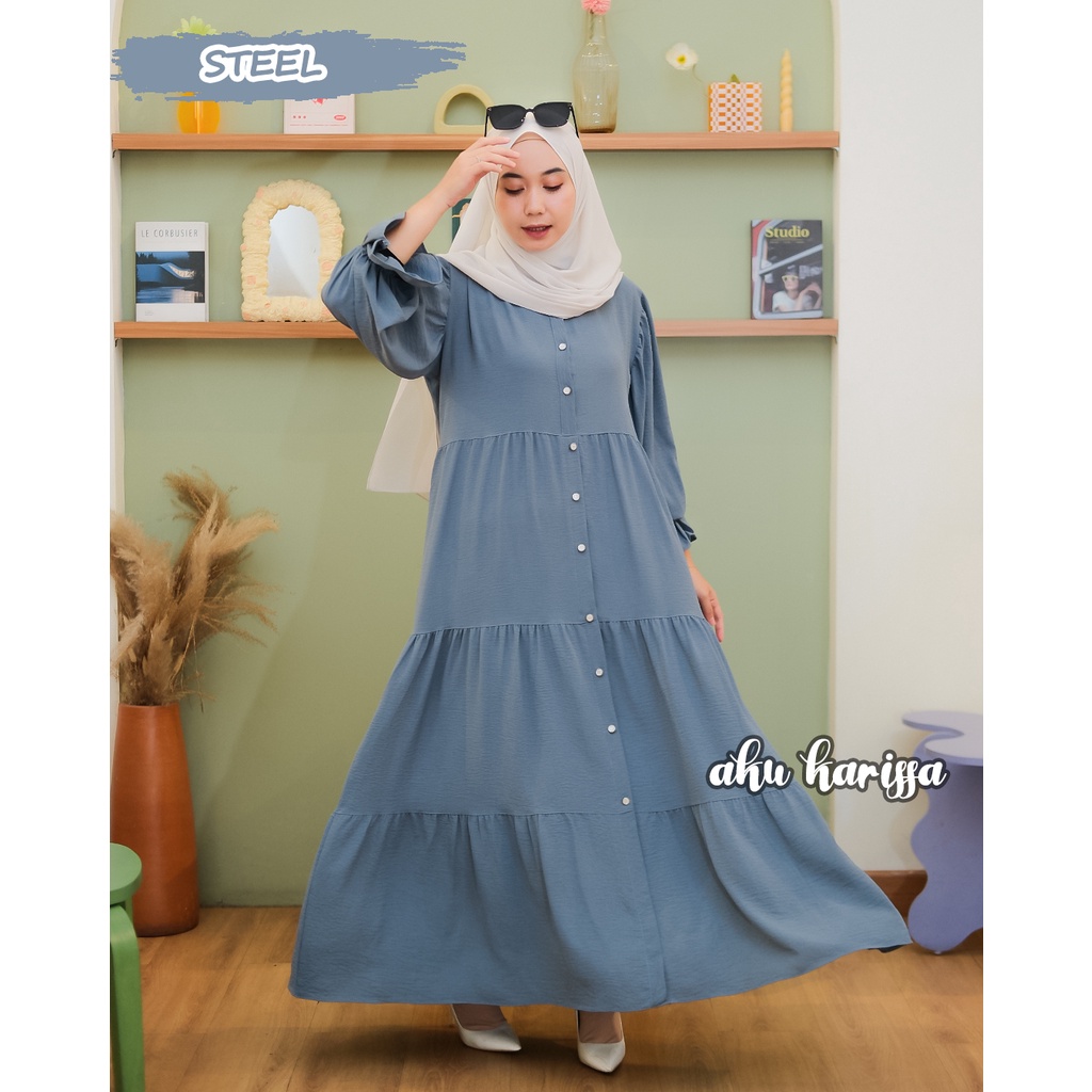 Gamis Crinkle Aku Karissa Velita Dress