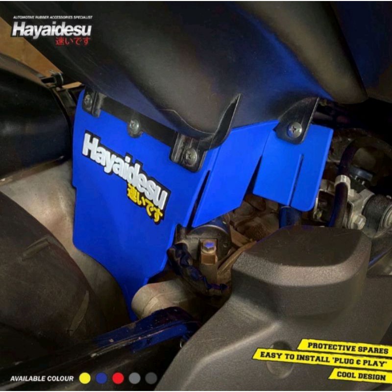 Karet lumpur Aerox old new Mud Flap Aerox Karet Inport Bahan tebal Hayaidesu Original