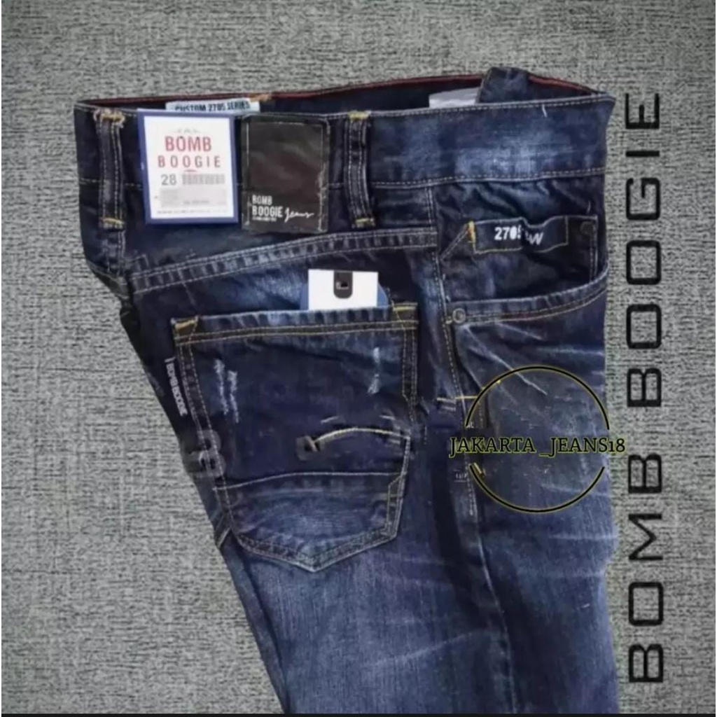 celana jeans bomboogie panjang pria / celana boombogie slimfit / celana bombogie standar / celana je