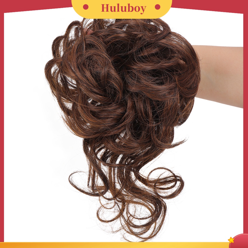 Wig Rambut Elastis Anti slip Breathable Tahan Panas Untuk Pesta