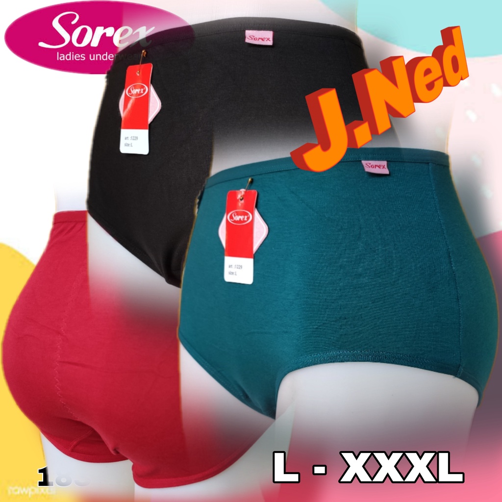 J183 CD WANITA SOREX CELANA DALAM WANITA SOREX SIZE  L - XXXL