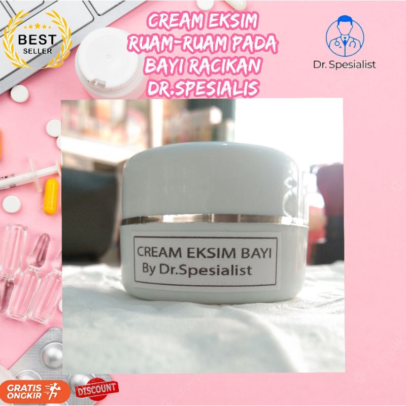 cream eksim ruam ruam pada bayi umur 1 bulan - 10 tahun racikan dr.spesialis