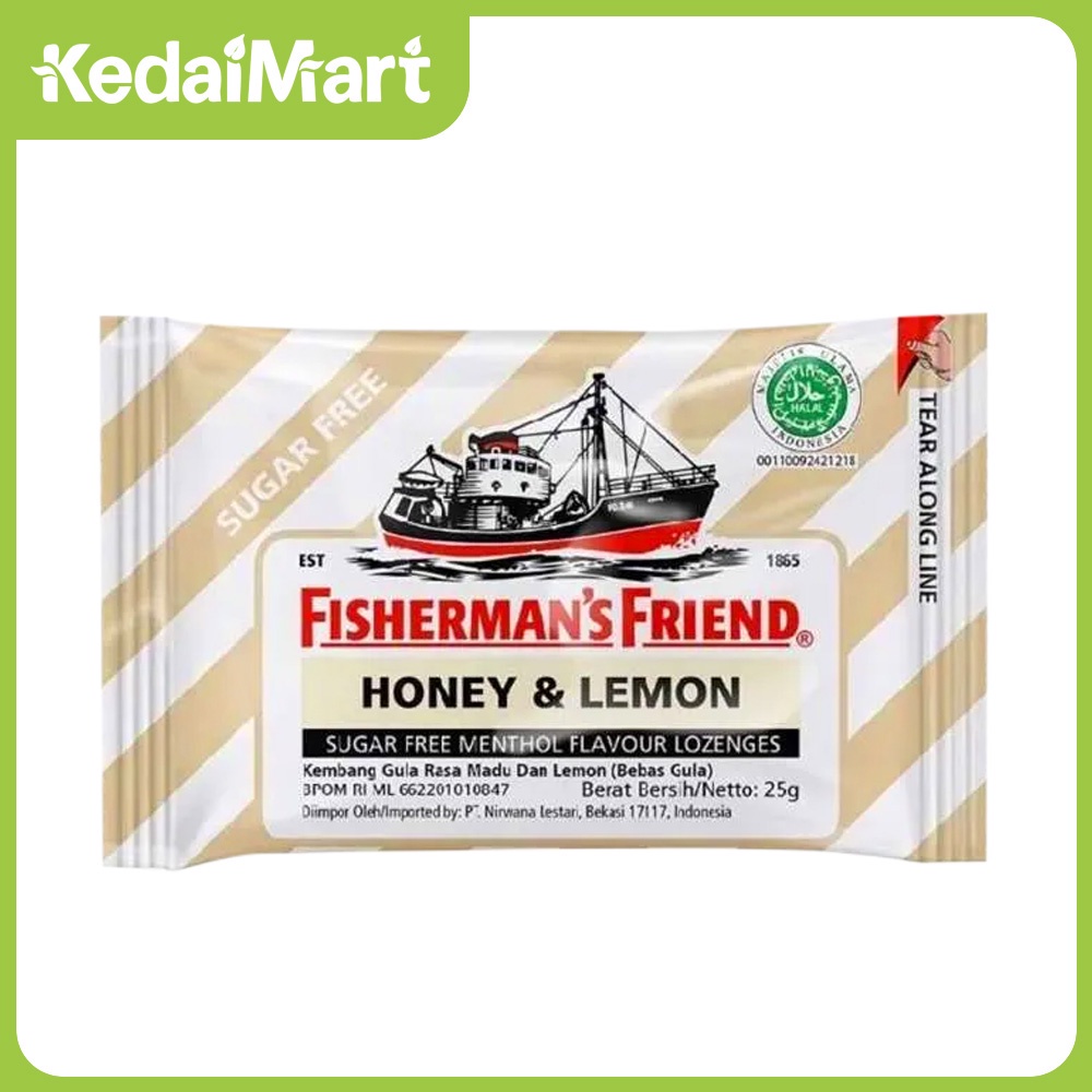 

Fishermans Sugar Free Honey & Lemon 25 Gram