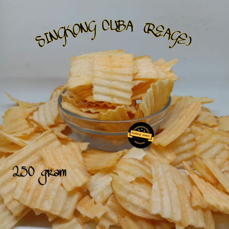 

Keripik Singkong Cuba Keju/Singkong Reage Keju