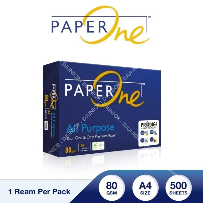 

Paperone - Kertas Hvs A4 80Gr All Purpose / Paper One 80 Gr / 80 Gram