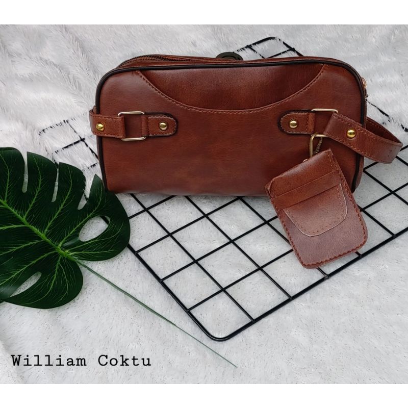 Clucth Classy Pouch william hand bag cowok cewek